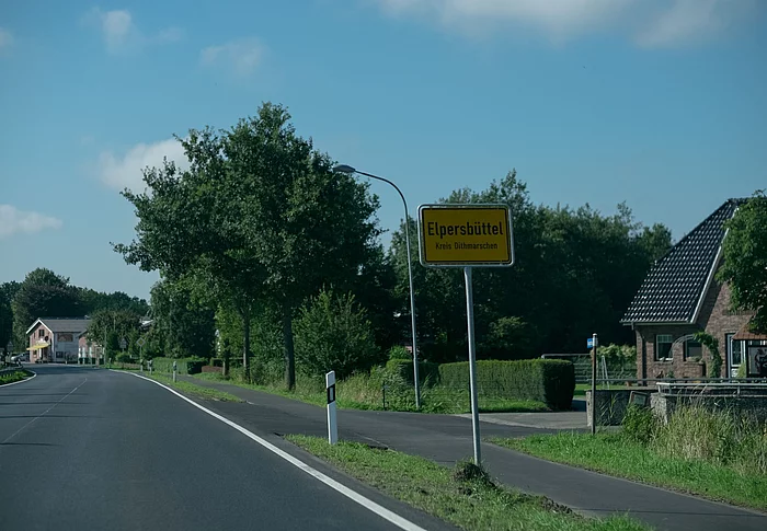 Ortsschild Elpersbüttel