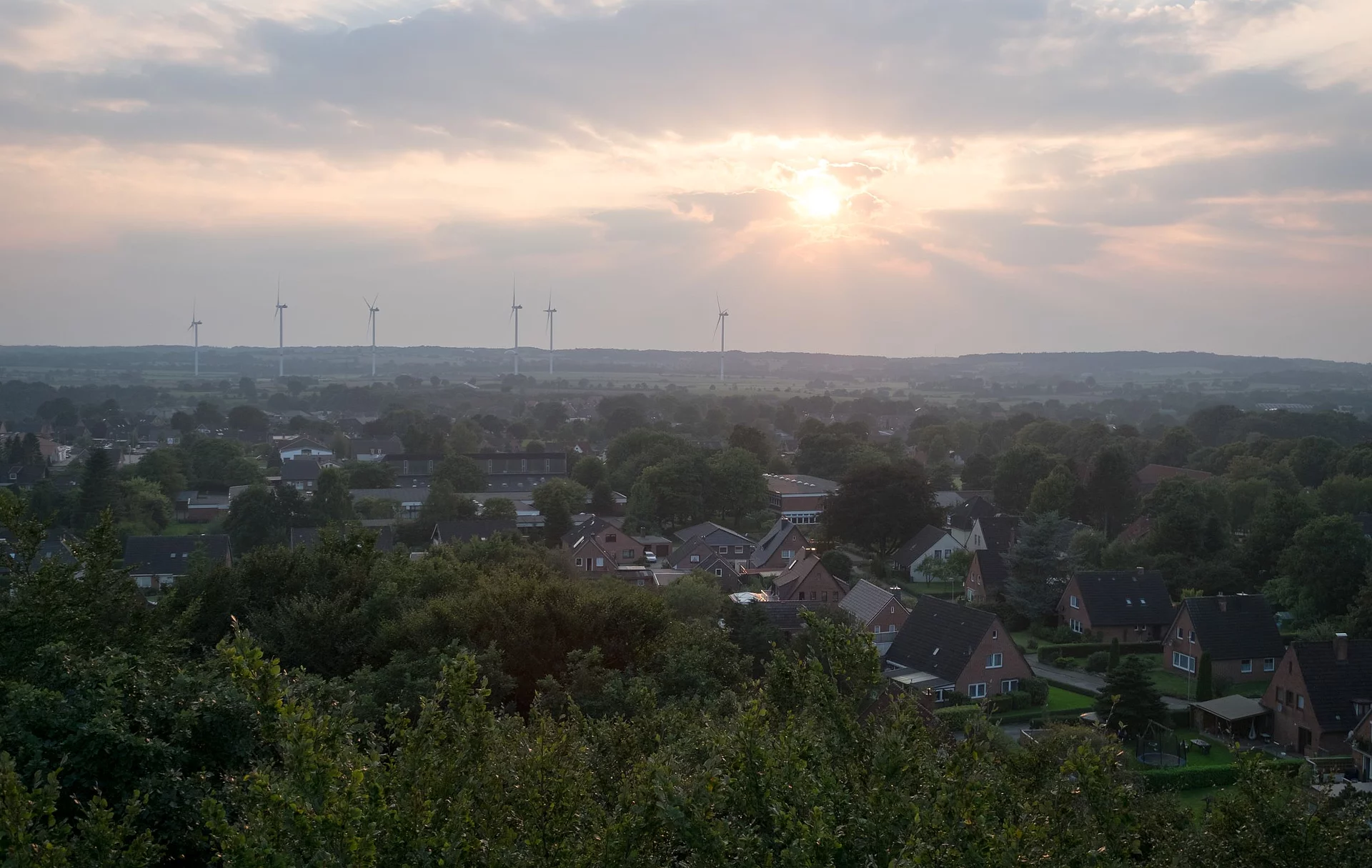 Blick auf Albersdorf